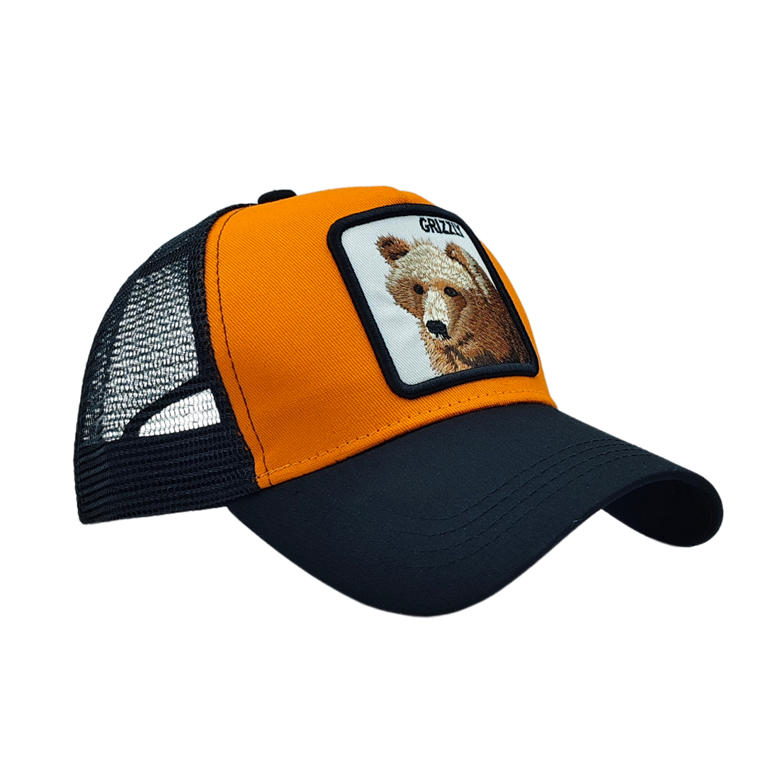 Grizzly Animal Cap