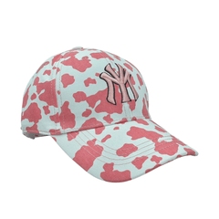 Cow Print Glam Cap - The Caps' Cafe