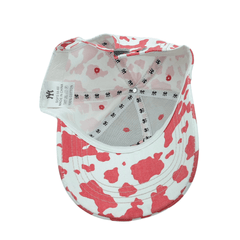 Cow Print Glam Cap - The Caps' Cafe