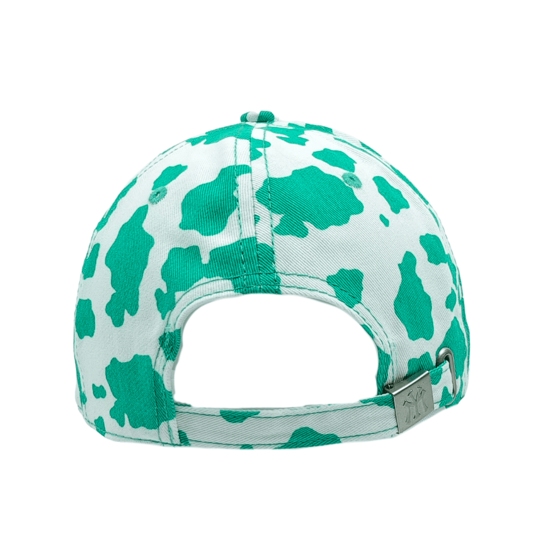 Cow Print Glam Cap - The Caps' Cafe
