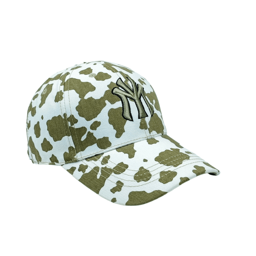 Cow Print Glam Cap - The Caps' Cafe