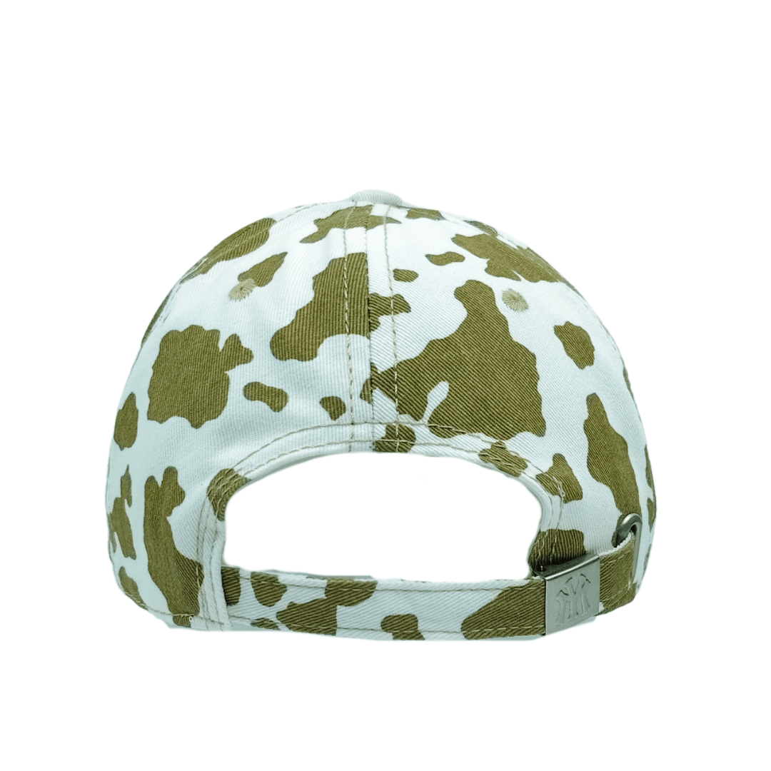 Cow Print Glam Cap - The Caps' Cafe