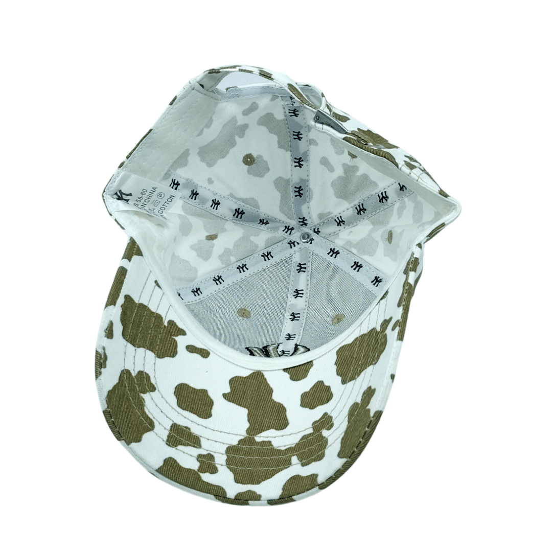 Cow Print Glam Cap - The Caps' Cafe