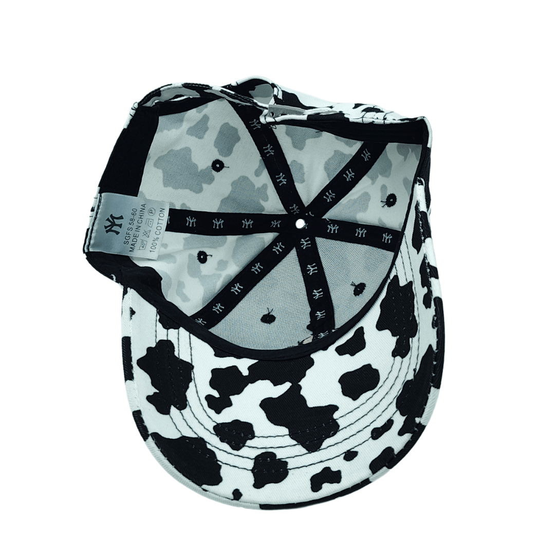 Cow Print Glam Cap - The Caps' Cafe