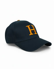 Hermes Paris Embroidered "H" Logo Baseball Cap